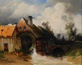 KÖSTER Paul Kleine Landschaft Mit Mühle KÖSTER Paul Kleine Landschaft Mit Mühle