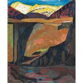 KÜNDIG Reinhold Landschaft Mit Brücke KÜNDIG Reinhold Landschaft Mit Brücke