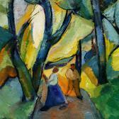 KAALUND-JØRGENSEN Martin Cubistic Figure Composition KAALUND-JØRGENSEN Martin Cubistic Figure Composition