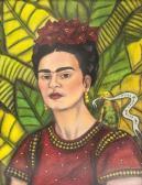 KAHLO Frida Portrait Of Frida Kahlo KAHLO Frida Portrait Of Frida Kahlo
