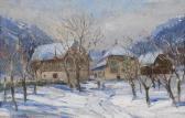 KAISER-HERBST Carl Country Houses In Winter KAISER-HERBST Carl Country Houses In Winter