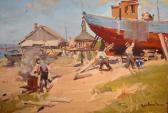 kalvans vitalijs Boat Painting kalvans vitalijs Boat Painting