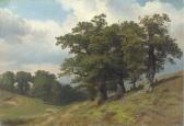 KAMENEV Lev Lvovich Trees On A Hillside KAMENEV Lev Lvovich Trees On A Hillside