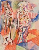 KAMROWSKI Gerome L. Untitled (surrealist Abstraction) KAMROWSKI Gerome L. Untitled (surrealist Abstraction)
