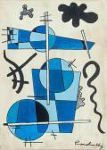 KANDINSKY Wassily An Abstract Composition KANDINSKY Wassily An Abstract Composition