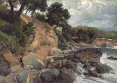 KANOLDT Edmund Friedrich Küstenlandschaft KANOLDT Edmund Friedrich Küstenlandschaft