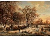 KAPLAN Hubert Grosses Winterlandschaftsbild KAPLAN Hubert Grosses Winterlandschaftsbild