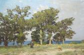 KAPPSTEIN Carl Friedrich Sommerlandschaft Mit Schafen Und Schäferin An Der Ostseeküste KAPPSTEIN Carl Friedrich Sommerlandschaft Mit Schafen Und Schäferin An Der Ostseeküste
