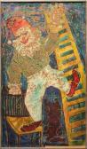KAPUSTIN Razel Clown Along With Two Other Works KAPUSTIN Razel Clown Along With Two Other Works