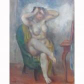 KARFIOL Bernard Nude Before Dressing Table KARFIOL Bernard Nude Before Dressing Table