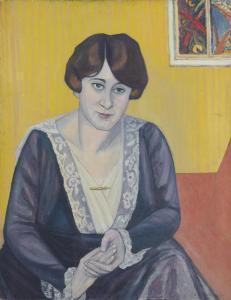 Stanislawa De Karlowska - Portrait Of Ina Stewart 