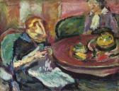 KARSTEN Ludwig Peter Interiör Med To Kvinner (interior With Two Women) KARSTEN Ludwig Peter Interiör Med To Kvinner (interior With Two Women)