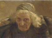 KASATKIN Nikolai Alexeievich Portrait Of An Old Woman KASATKIN Nikolai Alexeievich Portrait Of An Old Woman