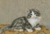 KATZEN-FLURY Burkhard A Kitten On A Table. KATZEN-FLURY Burkhard A Kitten On A Table.