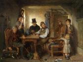 KAUFFMANN Hugo Wilhelm In The Village Tavern KAUFFMANN Hugo Wilhelm In The Village Tavern