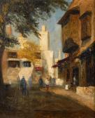 KAUFMANN Karl Orientalische Straßenszene KAUFMANN Karl Orientalische Straßenszene