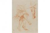 KAULBACH von Friedrich August Studie Zur Schützenlisl KAULBACH von Friedrich August Studie Zur Schützenlisl