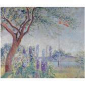 KAVLI Arne Landskap Med Norsk Flagg (landscape With Norwegian Flag) KAVLI Arne Landskap Med Norsk Flagg (landscape With Norwegian Flag)