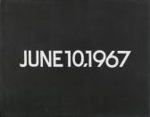 KAWARA On June 10 1967 KAWARA On June 10 1967