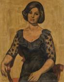 KAYYALI Louai Syrian Portrait Of A Lady KAYYALI Louai Syrian Portrait Of A Lady