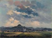 Kehrer Wilhelm Blick Auf Die Achalm Bei Reutlingen Kehrer Wilhelm Blick Auf Die Achalm Bei Reutlingen
