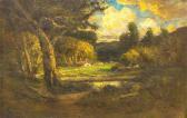 KEITH William Landscape With Cows And A House KEITH William Landscape With Cows And A House