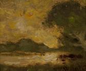 KEITH William Landscape With Pond And An Oak Tree KEITH William Landscape With Pond And An Oak Tree