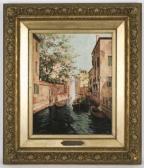 KEITH William Castle A Venetian Canal Scene KEITH William Castle A Venetian Canal Scene