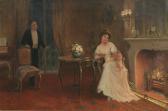 KENDRICK Sydney Percy By The Fireside KENDRICK Sydney Percy By The Fireside