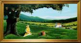 KERRY Thomas Girl And Apple Tree KERRY Thomas Girl And Apple Tree