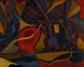 KESTING Edmund Figuration Mit Dominantem Rot KESTING Edmund Figuration Mit Dominantem Rot