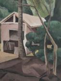 KEYT George Untitled (house And Tree) KEYT George Untitled (house And Tree)