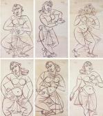 KEYT George Untitled (six Dancers) KEYT George Untitled (six Dancers)