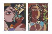 KEYT George Woman With Vase KEYT George Woman With Vase