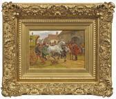 KILBURNE George Goodwin I Pferdemarkt In England Pittoreske KILBURNE George Goodwin I Pferdemarkt In England Pittoreske