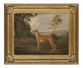 KINCH Hayter A Greyhound In An Extensive Landscape KINCH Hayter A Greyhound In An Extensive Landscape