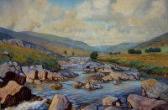 KING Eric Meade Mountainous River Landscape KING Eric Meade Mountainous River Landscape