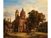 KIRCHNER Albert Emil Blick Auf Eine Romanische KIRCHNER Albert Emil Blick Auf Eine Romanische