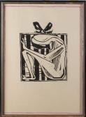 KIRCHNER Corinna Seated Female Nude KIRCHNER Corinna Seated Female Nude
