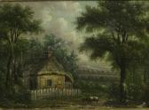 KIRKBY Thomas A Landscape With A Cow By A Cottage KIRKBY Thomas A Landscape With A Cow By A Cottage