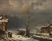 KIRSCH Max E. Paysage Hivernal Animé KIRSCH Max E. Paysage Hivernal Animé
