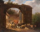 KLEIN JOHANN ADAM Leaving Town For The Pasture KLEIN JOHANN ADAM Leaving Town For The Pasture