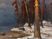 KLEVER von Julius Sergius Winter At Lake Peipus KLEVER von Julius Sergius Winter At Lake Peipus