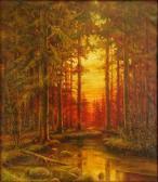 KLEVER von Julius Sergius Wooded Landscape KLEVER von Julius Sergius Wooded Landscape