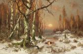KLEVER von Julius Sergius Woodland Sunset KLEVER von Julius Sergius Woodland Sunset