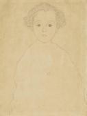 KLIMT Gustav Knabenbildnis Von Vorne (george Von Halban-kurz) KLIMT Gustav Knabenbildnis Von Vorne (george Von Halban-kurz)