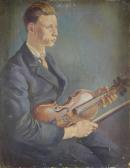 KLINGHOFFER Clara Young Man With Violin KLINGHOFFER Clara Young Man With Violin