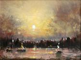 KLITZ Anthony Robert Sunset On The Thames In London KLITZ Anthony Robert Sunset On The Thames In London