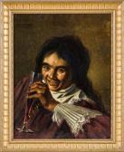 KLUTMANN Peter Ein Lustiger Jüngling Nach Dem Veränderten Original Von Frans Hals In Schwerin KLUTMANN Peter Ein Lustiger Jüngling Nach Dem Veränderten Original Von Frans Hals In Schwerin