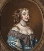KNELLER Godfrey Halbfigurenportrait Einer Dame Im Braunen Kleid KNELLER Godfrey Halbfigurenportrait Einer Dame Im Braunen Kleid
